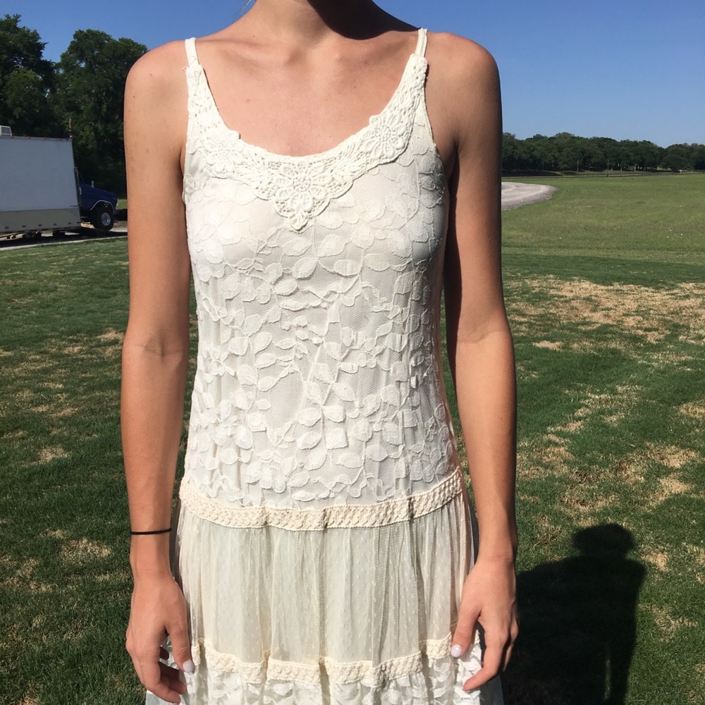 White Lace Dress
